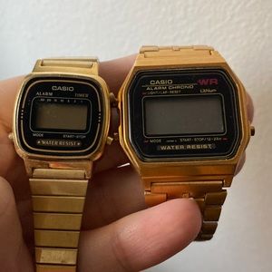 Casio Gold Watch - Like New